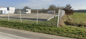 TERGNIER   Site clos avec structures modulaires sur axe pass